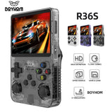 R36S Retro Handheld Console: Linux System, 3.5 Inch IPS Screen