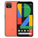 Original Unlocked Google Pixel 4XL Smartphone - 6.3" Display, 64/128GB ROM, 6GB RAM, Snapdragon, Face ID, Octa Core, 4G LTE