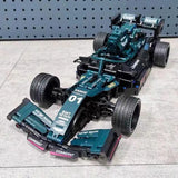 RevolutionRace Pro: High-Tech F1 Formula 1 Remote Control Super Racing Car - MOC Bricks RC Technical Model Toy with 1089pcs, Creative Expert Engineering