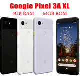 Original Unlocked Google Pixel 3a XL - 6.0" Snapdragon 670 Octa Core, 4GB RAM, 64GB ROM, NFC, 12.2MP+8MP Smartphone