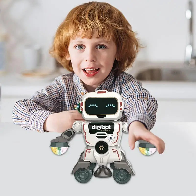 DanceBot 360: Smart Interactive Robot Toy for Kids with Spinning, Music, and Colorful Lights