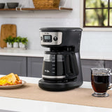 Mr. Coffee 12-Cup Programmable Coffee Maker with Strong Brew Selector