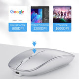 UltraSlim Glide: Rechargeable Optical Wireless Mouse