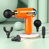 LCD Display Massage Gun: Portable Electronic Massager