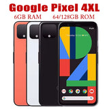 Original Unlocked Google Pixel 4XL Smartphone - 6.3" Display, 64/128GB ROM, 6GB RAM, Snapdragon, Face ID, Octa Core, 4G LTE