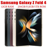 Unlocked Original Samsung Galaxy Z Fold 4 5G F936N - 7.6" Foldable AMOLED Smartphone with 12GB RAM, 256GB/512GB ROM, Fingerprint, NFC