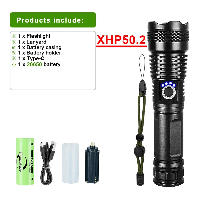 PowerBeam Pro: USB Rechargeable Tactical LED Flashlight – JumbleUS PowerBeam Pro: USB Rechargeable Tactical LED Flashlight – JumbleUS