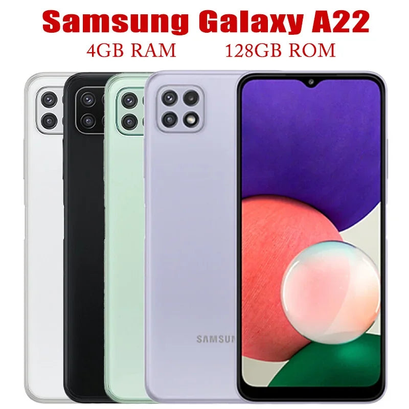 Original Unlocked Samsung Galaxy A22 5G - 6.6 Inches Smartphone Original Unlocked Samsung Galaxy A22 5G - 6.6 Inches Smartphone
