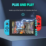 VILCORN Joy RGB LED 5.2 BT Switch L/R Joypad for Nintendo Switch