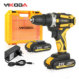 12/16.8/21V Cordless Drill: Rechargeable Electric Screwdriver
