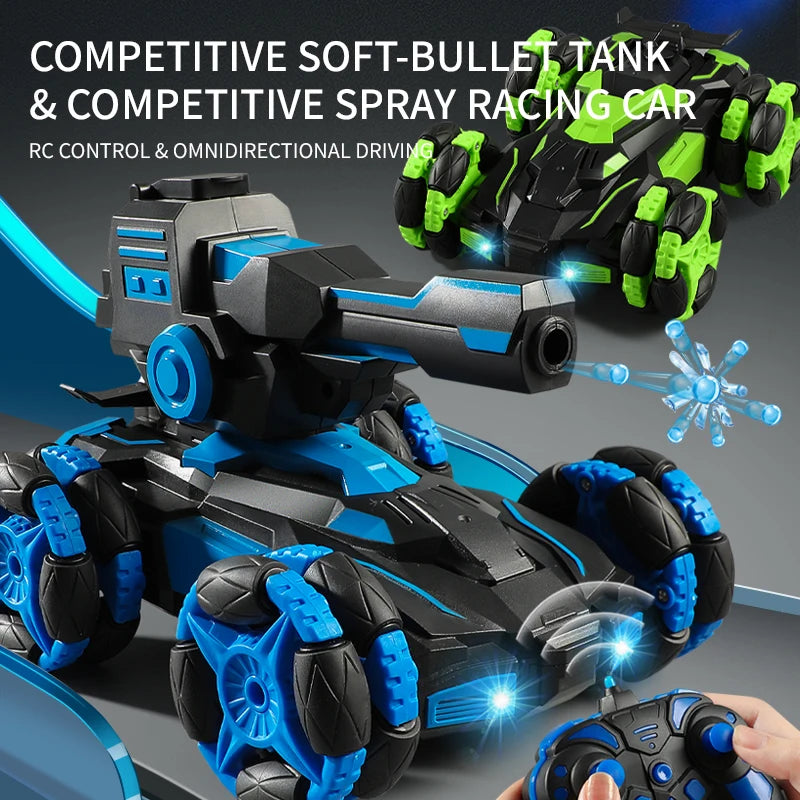 2.4G RC Water Bomb Tank Toy