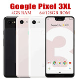 Google Pixel 3 XL Smartphone - 6.3" Qualcomm 845, Dual Front Camera, 4GB RAM, 64GB/128GB ROM, Unlocked, Original Cell Phone, WiFi